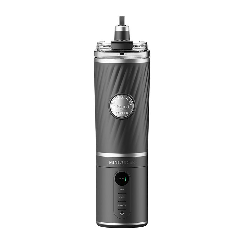 CEOOL FT612 portable blender dark grey color, 500ml insulated juicer cup, USB rechargeable, OEM ODM custom