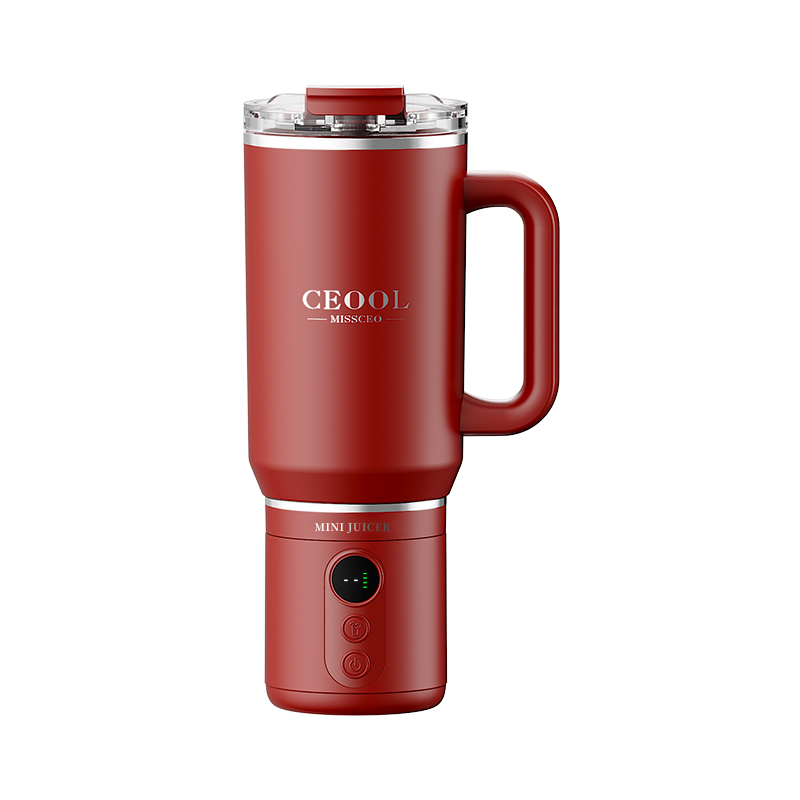 CEOOL FT855 red portable juicer blender, rechargeable smoothie maker, OEM