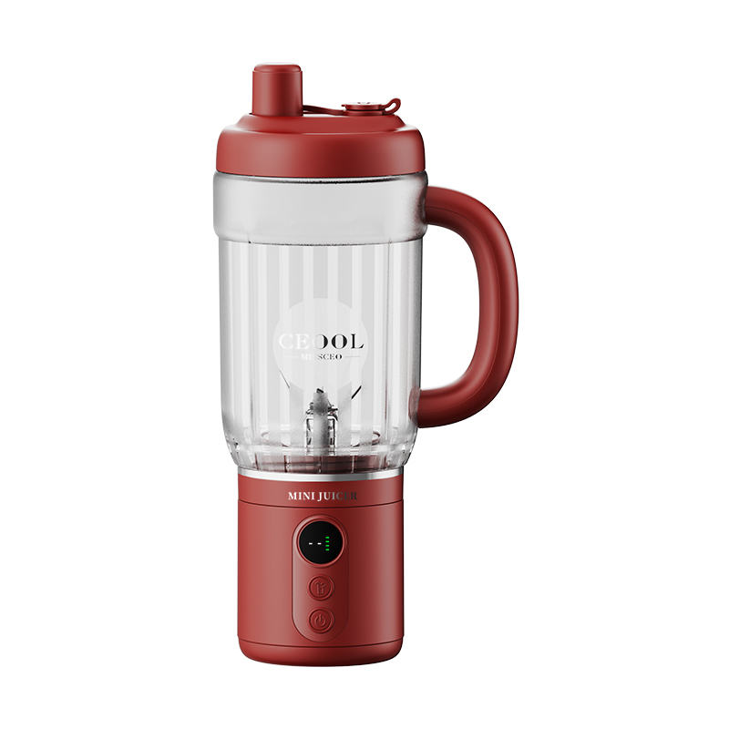 CEOOL FT811B 便携式榨汁机 120W，11.1V, 600ml，可拆卸刀头组件，红色，支持 OEM/ODM