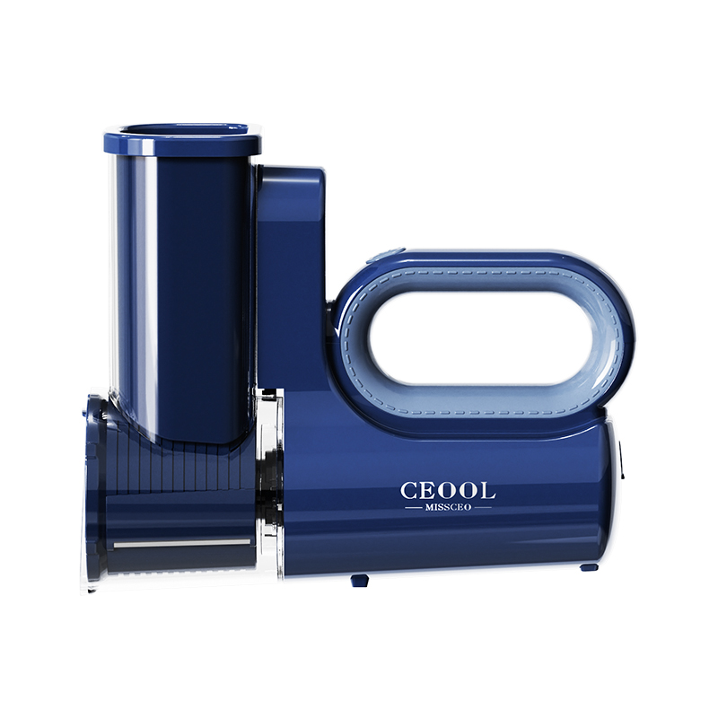 CEOOL QC301 Cordless Portable Vegetable Chopper, navy blue