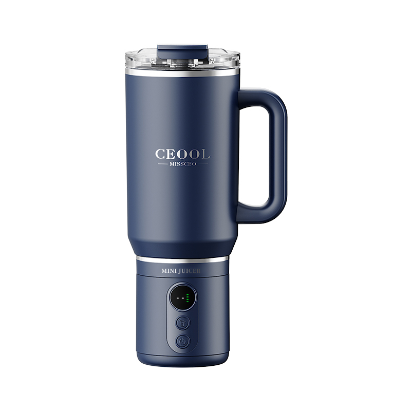 CEOOL FT855 navy portable juicer blender, rechargeable smoothie maker, OEM