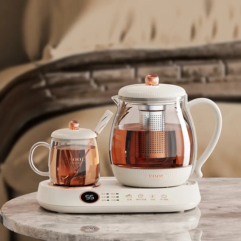 double station glass electric kettle GC720