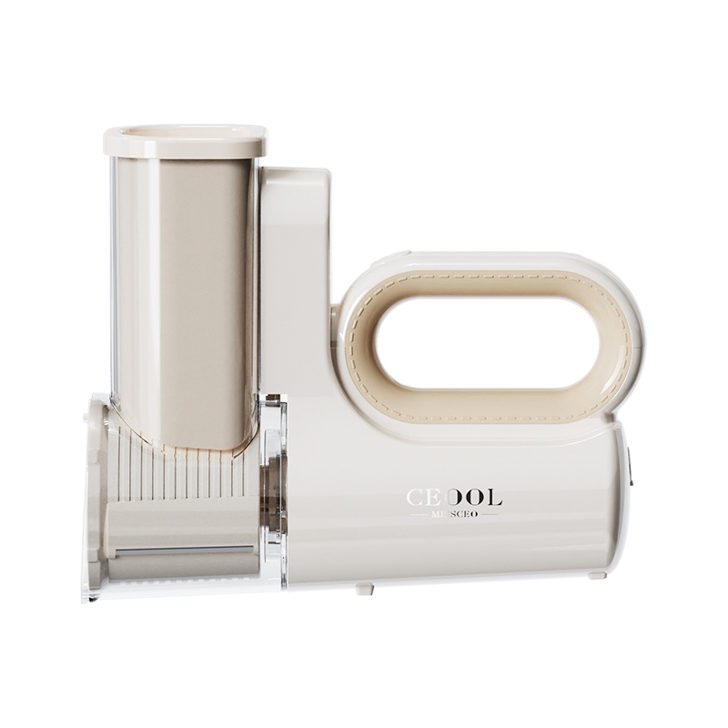 CEOOL QC301 Cordless Portable Vegetable Chopper, off-white