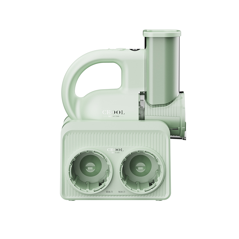 CEOOL 型号 QC302B 无线电动切菜机，浅绿色