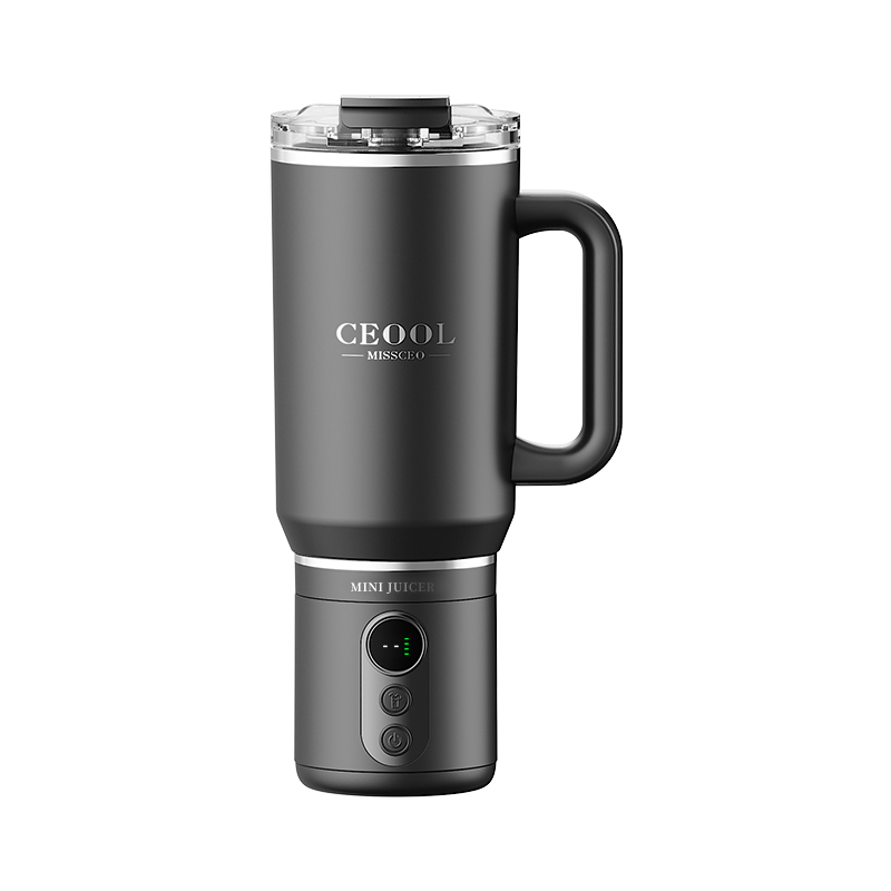 CEOOL FT855 black portable juicer blender, rechargeable smoothie maker, OEM