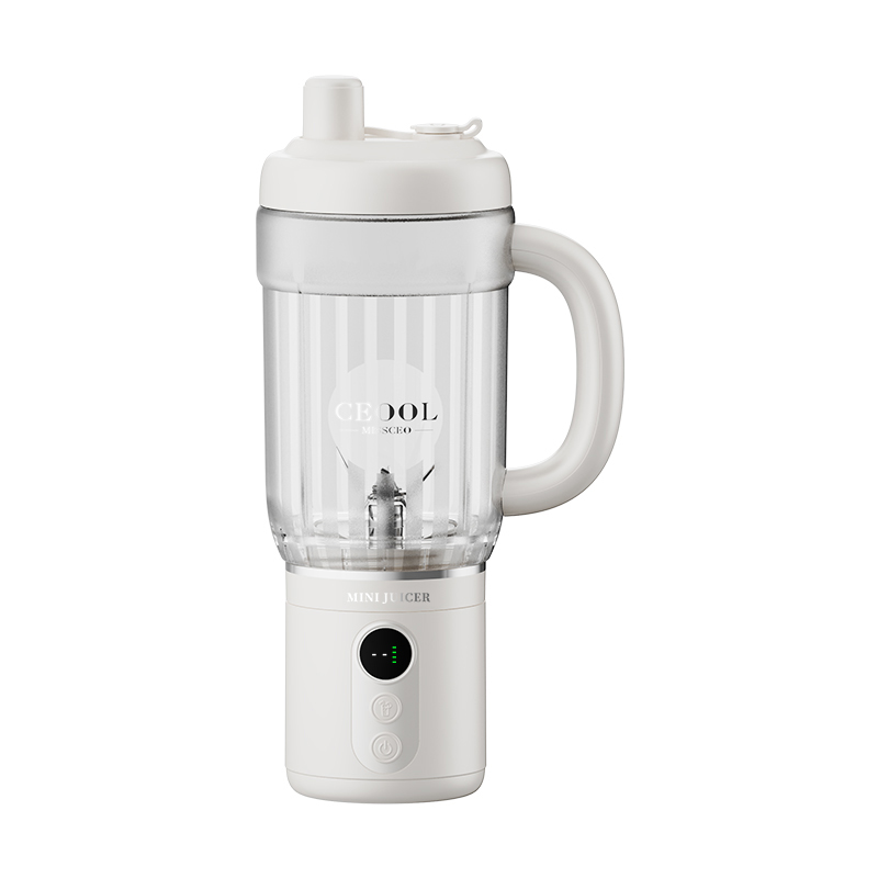 CEOOL FT811B 便携式榨汁机 120W 11.1V, 600ml，可拆卸刀组，白色，支持 OEM/ODM
